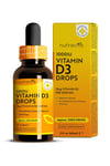 Vitamin D3 Drops 25ug (1000iu) per drop (2000 D3 Drops per Bottle)