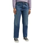 Lee Women's Rider Straight Jeans, Classic Indigo, 27W x 35L