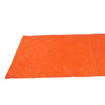 (Orange)Outdoor Waterproof Mat Oxford Cloth Picnic Blanket Heat And Cool In