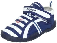 Playshoes UV Protection Aqua Maritime, Boys Beach & Pool Shoes, Original Blue, 10.5 Child UK (28/29 EU)