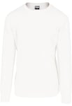 Urban Classics Men's Pullover Diamond Quilt Crewneck - Jumper - White (Offwhite), XX-Large (Manufacturer size: XX-Large)