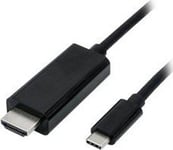 Value 11.99.5841, 2 M, Hdmi Typ A (Standard), Usb Type-C, Hankoppling, Hankoppling, Rak