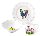 Super Mario Stor - 3-Piece Ceramic Gift Set - Super Mario (20045)