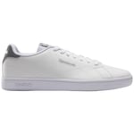 Reebok Unisex Court CLN Tennis Shoes, White/White/Grey, 6.5 UK