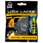 Lock Laces No Tie Shoelaces Black, OneSize