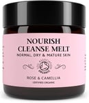 Nourish Luxury Cleansing Melt - Hot Cloth Cleanser Balm Makeup Remover and Skin