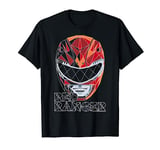 Power Rangers Red Ranger Polygon Big Face T-Shirt