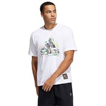 adidas Homme Pride Tee T Shirt, Blanc, M EU