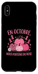 Coque pour iPhone XS Max Octobre Rose Ruban Rose Citrouille Rose Octobre Rose