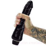 Black Vibrator Sex Toy for Women Dildo G-Spot Massager Vibrating Dildo Couples