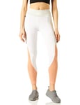 Kappa Kombat Crystal Pants Femme, White-Grey Vapor, L