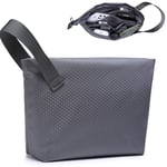 HYZUO Sac de Rangement Câble Pochette Voyage Multifonctionnel Organisateur pour Chargeur, Gadget, Cables USB, Cartes, Accessoires Organiseur Sacoche Électronique Portable Pouch Sacs, Gris sidéral