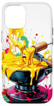 Coque pour iPhone 12/12 Pro Fondue au fromage