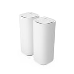 Linksys Velop Pro 7 Tri-bande (2,4 GHz / 5 GHz / 6 GHz) Wi-Fi 7 (802.11be) Blanc 5 Interne - Neuf