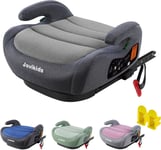 I-Size Booster Seat ISOFIX 125-150cm for Kids, Portable, Comfortable, Black