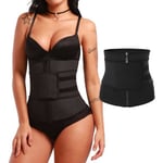 Träningskorsett Midjetränare Waist Trainer Shapewear Midjebälte L