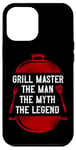 iPhone 12 Pro Max BBQ Smoker Grill Master The Man The Myth The Legend Case