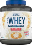 Applied Nutrition Critical Whey Protein Powder 2kg - High Protein Powder, Protein Milkshake, Muscle Building Supplement with BCAAs & Glutamine (2kg - 67 Servings) (Cereal Milk)