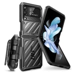 Supcase Samsung Galaxy With Flip 4 Unicorn Beetle Pro Deksel - Svart