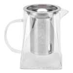 Filter Tea Kettle Transparent High Borosilicate Glass Elegant Teapot