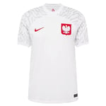 Nike Homme Stad T shirt, Blanc/Rouge Sport., M EU