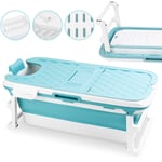 Randaco - einfeben Baignoire Pliable Baignoire Pliante Portable pp+tpe Pliable avec Poignée 149x60x50cm pour Enfant et Adulte