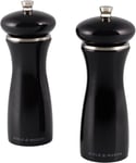 Sherwood Black 165mm Salt & Pepper Mill / Grinders Gift Set