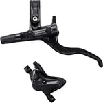 Shimano Deore BR-MT420/BL-M4100 Deore bled brake lever/post mount 4 pot calliper, rear left