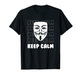 Project Zorgo Keep Calm Anonymous Mask T-Shirt