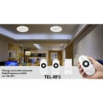 Plafonnier led 6W - led blanc chaud + blanc froid Dimmable