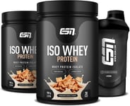 ESN Iso Whey Isolate Protein Powder, Cinnamon Cereal, 2 X 908 G with Free Shaker