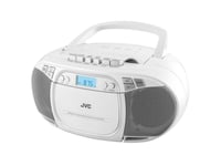 Jvc Rc-E451w, 1,6 Kg, Vit, Bärbar Cd-Spelare