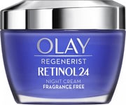 Olay Retinol Cream, 24 Night Cream Moisturiser With Vitamin 50 ml (Pack of 1) 