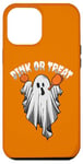 Coque pour iPhone 15 Pro Max Dink or Treat, Halloween, sport à pagaie, drôle, pickleball