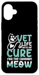 Coque pour iPhone 16 Plus Vet Life pour vétérinaire chirurgien vétérinaire