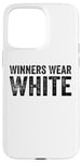 iPhone 15 Pro Max Winners Wear White Team Spirit Game Competition Color White Case