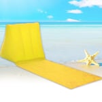 Matelas De Plage Imperméable Et Pliable Avec Coussin Gonflable, Matelas De Camping Et De Loisirs En Plein Air