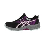 Asics PRE Venture 9 GS Sneaker, Black Soothing Sea, 6 UK