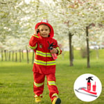 Toddler Firefighter Costume Kids Toy Fireman Toys Station Child