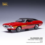 IXO MODELS FORD GRAN TORINO SPORT RED 1972 1-43 SCALE CLC565N