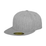 Flexfit Premium 210 Fitted - keps - HEATHER GREY - S/M