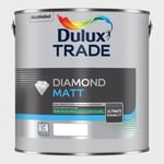 DULUX TRADE DIAMOND MATT ROCK SALT 2.5L