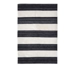 Nordiska Galleriet Rugs - NG Outdoor Stripe 170x240, Black/White - Utomhusmattor - Mönstrad