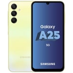 Samsung Galaxy A25 5G SM-A256/DS Mobile Phone [256GB / 8GB RAM - Yellow]