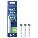 Oral-B Tête de rechange Pro Cross Action 3 pièces