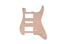 Allparts PG-0994 H-S-H 11-hole Pickguard for Stratocaster - White 3-ply .090