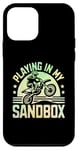 Coque pour iPhone 12 mini Playing In My Sandbox Motocross Dirt Bike Rider Moto