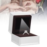 Ring Box White Exquiste Engagement Ring Box For Valentines Day