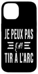 Coque pour iPhone 14 Tir à l'arc archer Arc l'archerie tireur humour 2025