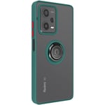 Case for Xiaomi Redmi Note 12 Pro 5G Metallic Ring Video Stand Green